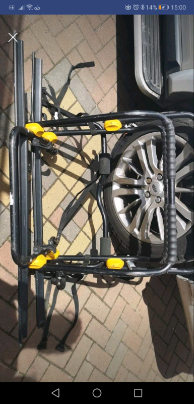 halfords universal bike rack